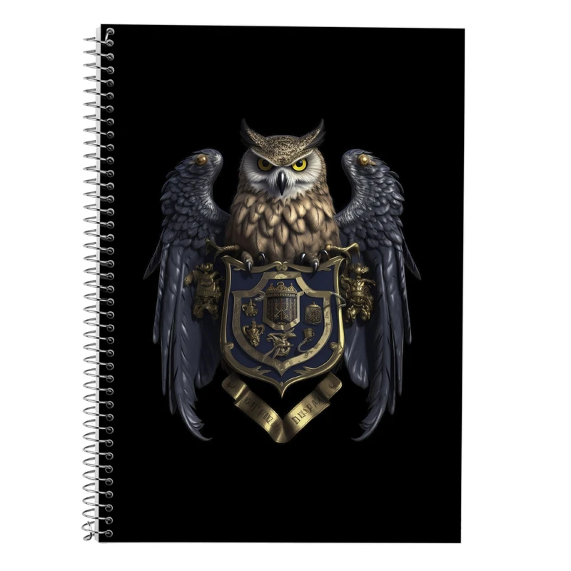 دفتر زبان 50 برگ مدوپد مدل دوخط طرح هری پاتر harrypotter کد DF10282