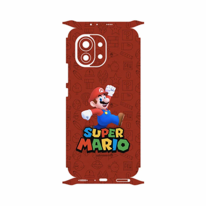 برچسب پوششی ماهوت مدل Super-Mario-Game-FullSkin مناسب برای گوشی موبایل شیائومی Mi 11 5G