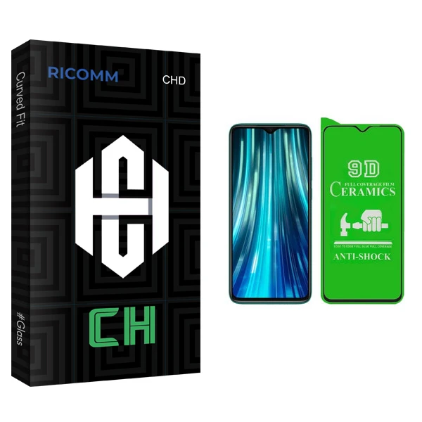 محافظ صفحه نمایش سرامیکی ریکام مدل CH مناسب برای گوشی موبایل شیائومی REDMI NOTE8 PRO