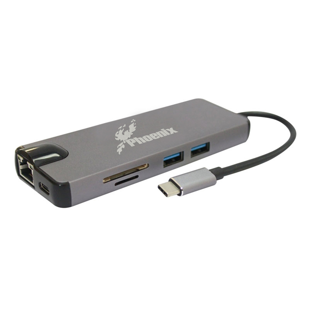 هاب 8 پورت USB-C فونیکس مدل S-1609