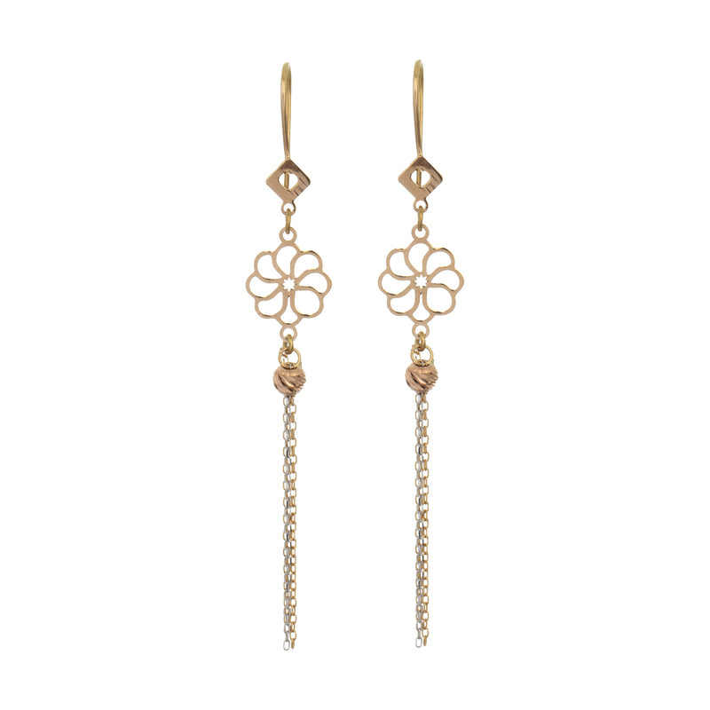 نیم ست طلا 18 عیار زنانه مایا ماهک مدل MS0432