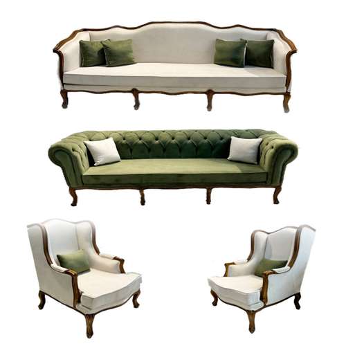 مبل کلاسیک هشت نفره مدل کویین فرانسوی