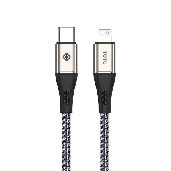 کابل تبدیل USB-C به لایتنینگ توتو مدل BPDA-04-TTU به طول 1 متر کابل تبدیل USB-C به لایتنینگ توتو مدل BPDA-04-TTU به طول 1 متر