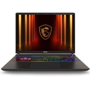 لپ تاپ 16 اینچی ام اس آی مدل Vector 16 HX AI A2XWIG-Core Ultra 9 275HX-RTX5080 16GB-64GB DDR5 5600MHz-2TB SSD-QHD 240Hz - کاستوم شده