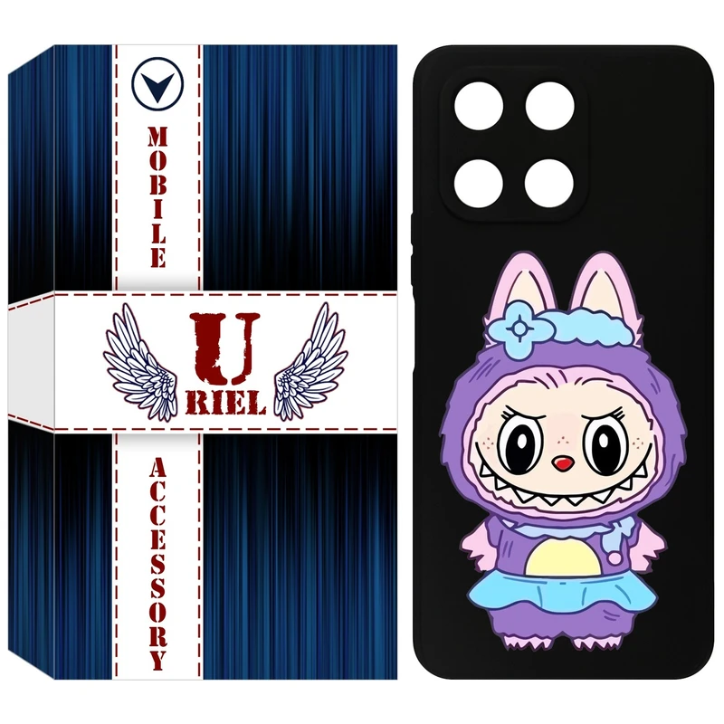 کاور یوریل قاب مدل KSH کد 141 طرح عروسک لبوبو مناسب برای گوشی موبایل آنر X6A / X6A Plus