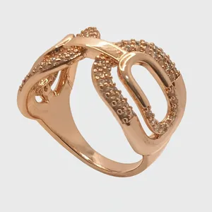 انگشتر زنانه مدل قفلی کد A0051