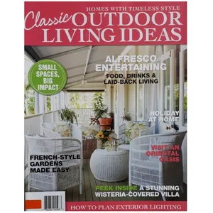 مجله Outdoor Living Ideas آگوست 2020