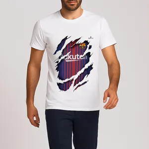 تیشرت مردانه روناس طرح بارسلونا کد ۱۰