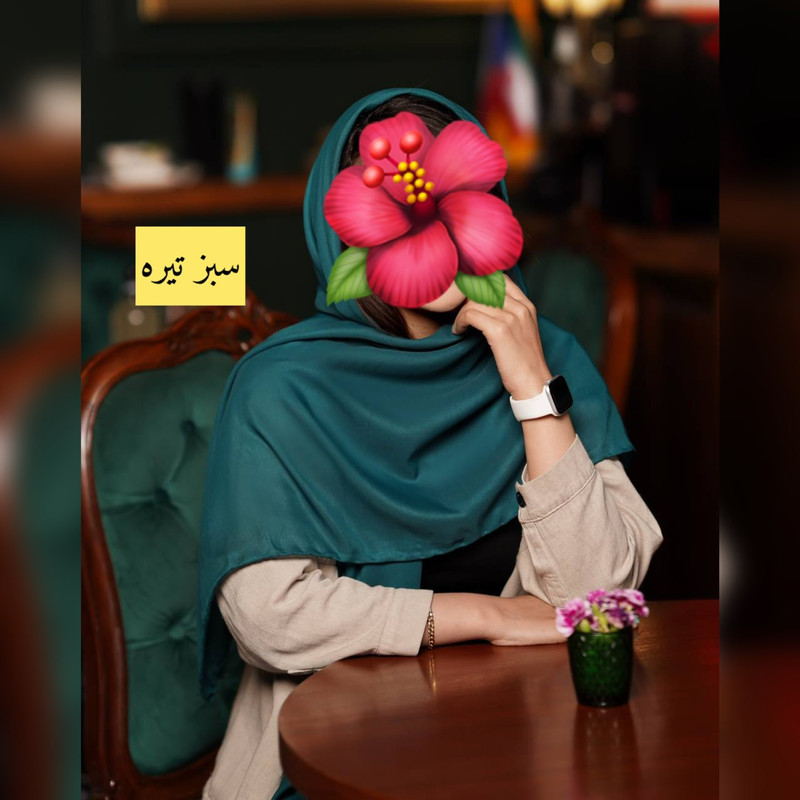 روسری زنانه مدل وال نخی وارداتی دست دوز