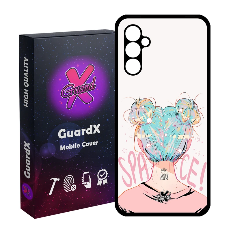 کاور گارد ایکس طرح دختر مدل Glass10198 مناسب برای گوشی موبایل سامسونگ Galaxy A24/A24 4G/M34 5G