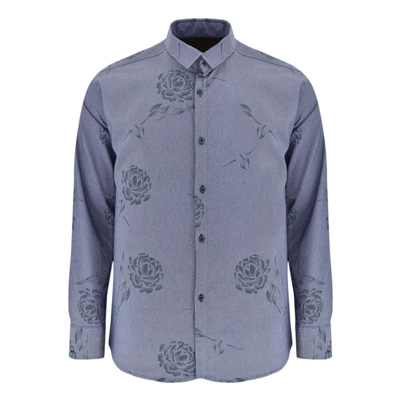 پیراهن آستین بلند مردانه مدل M2420