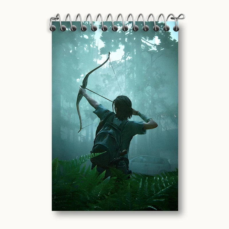 دفتر یادداشت 50 برگ خندالو مدل لست آف آس (The Last Of Us) کد F1365
