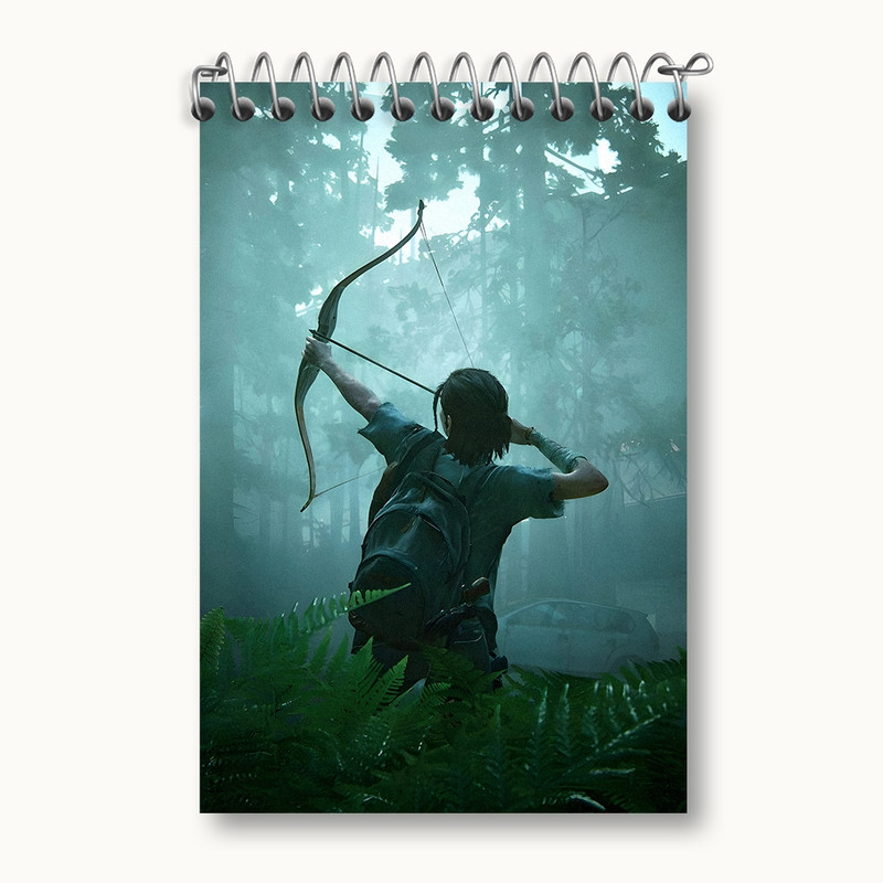 دفتر یادداشت 50 برگ خندالو مدل لست آف آس (The Last Of Us) کد F1365