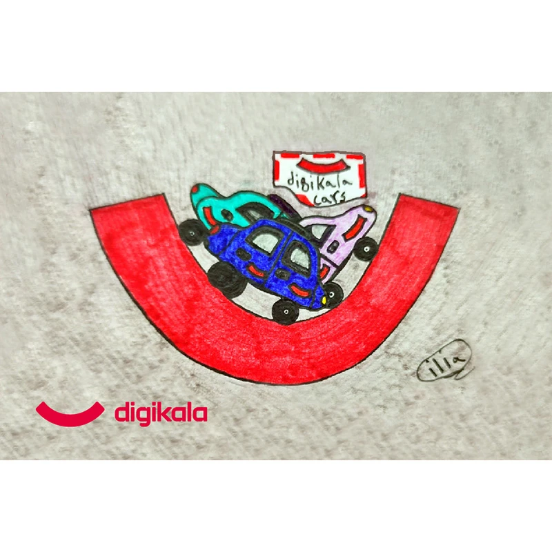 کارت هدیه الکترونیکی دیجی کالا طرح ایلیا کد 3