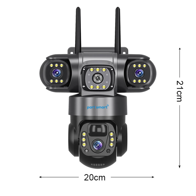 عکس شماره 2 : دوربین مداربسته تحت شبکه پارت اسمارت مدل solar vts28-g