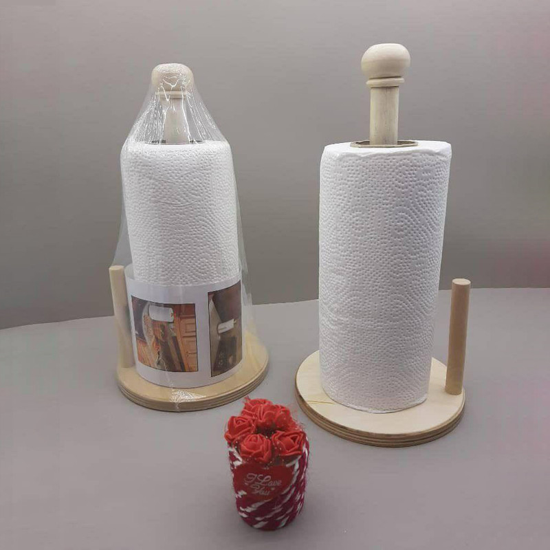 پایه رول دستمال کاغذی کد a2001