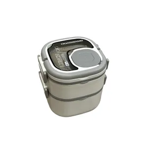 ظرف سفری مدل لانچ باکس دو طبقه کد 2025