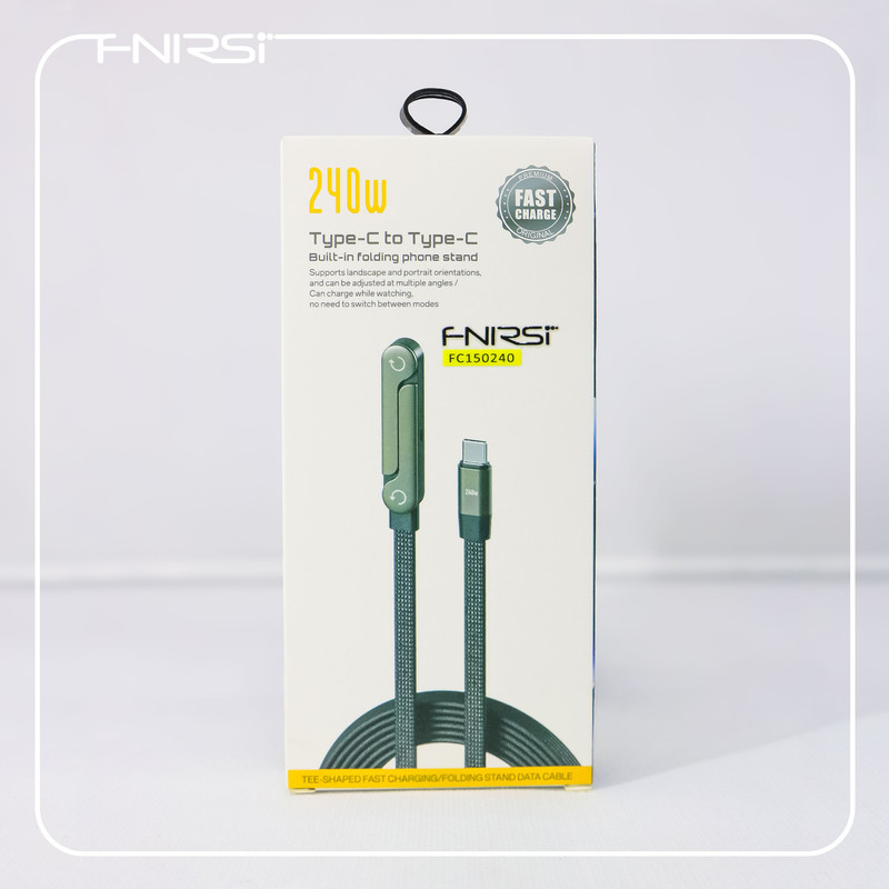 کابل USB-C فنیرسی  مدل FC150240 Gaming استندی طول 1.5 متر