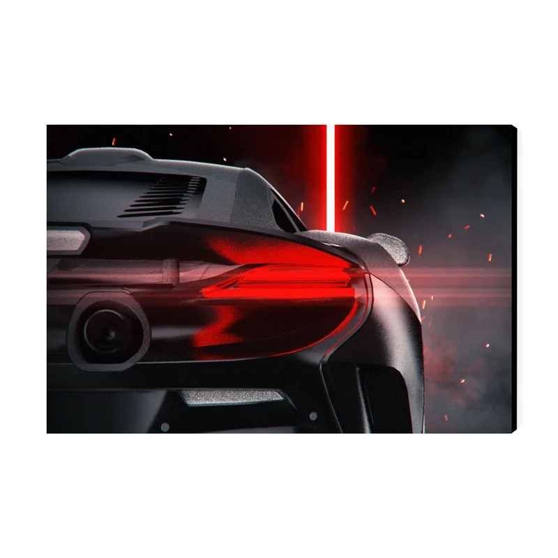 تابلو شاسی عرش مدل فانتزی ماشین اسپرت کد As1894