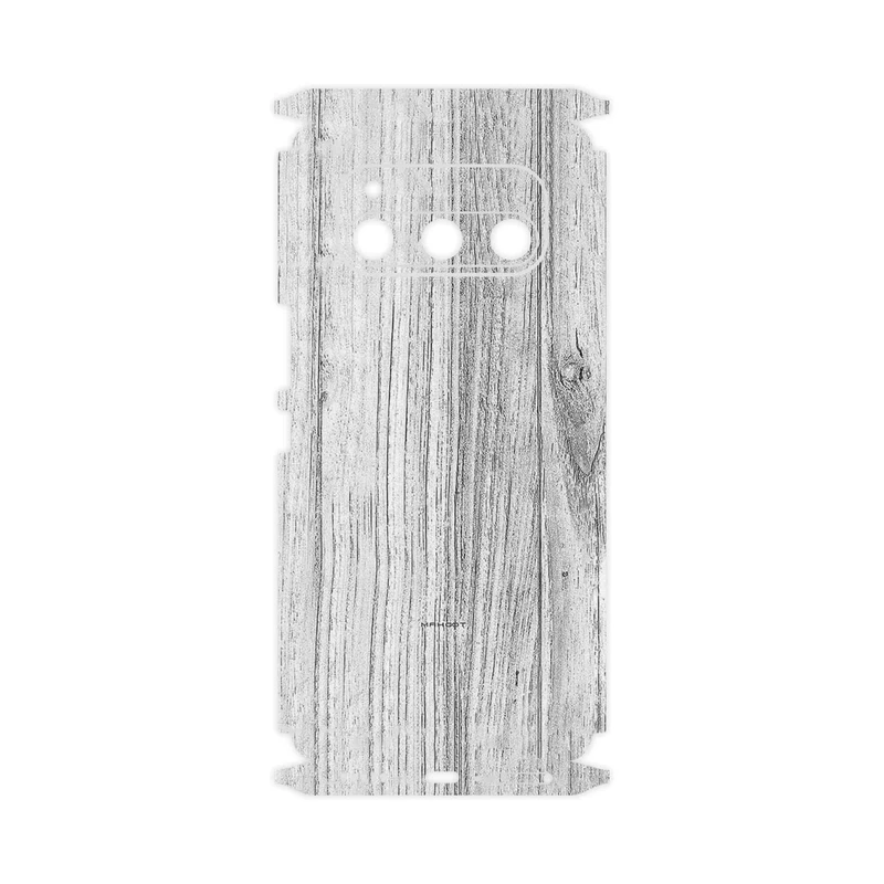 برچسب پوششی ماهوت مدل White_Wood-FullSkin مناسب برای گوشی موبایل داریا Bond 5G