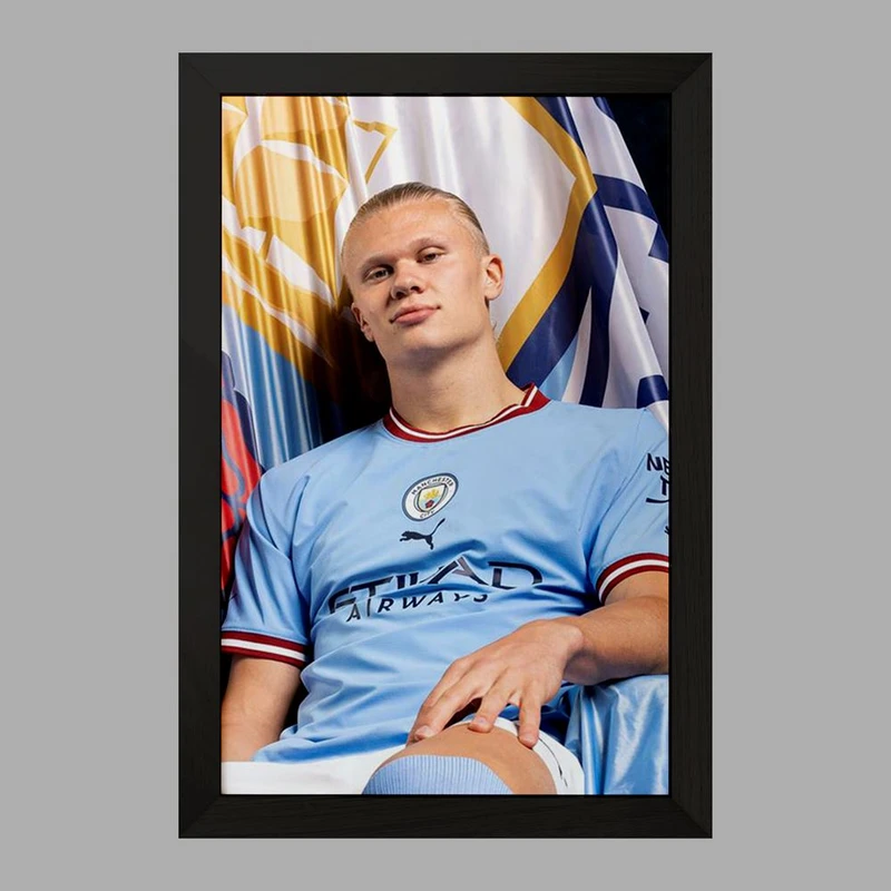 تابلو خندالو مدل ارلینگ هالند Erling Haaland کد 28615