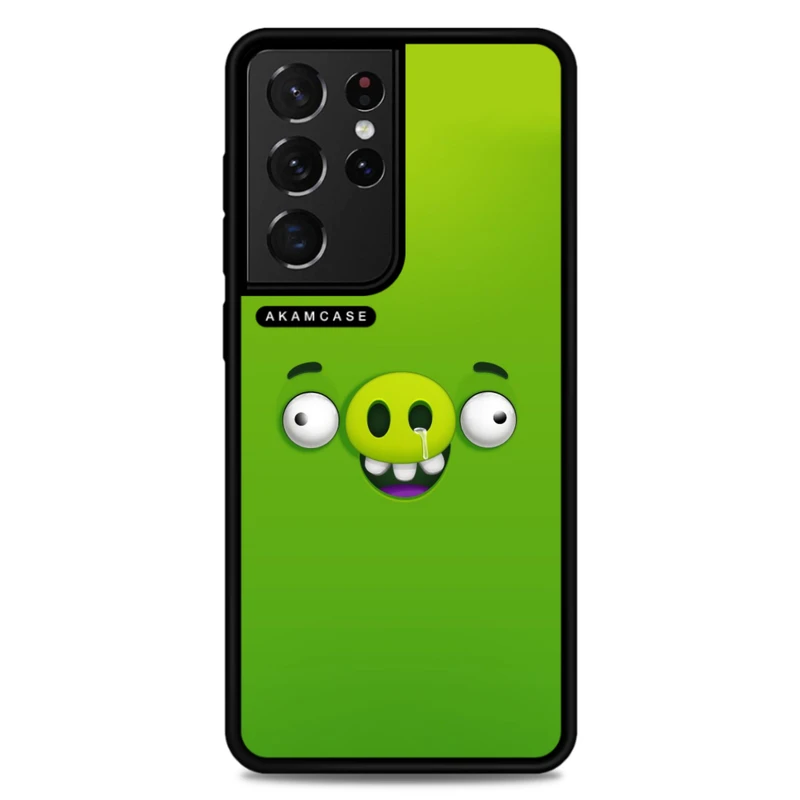 کاور آکام مدل AMCWSGS21U-ANGRY BIRDS3 مناسب برای گوشی موبایل سامسونگ Galaxy S21 Ultra
