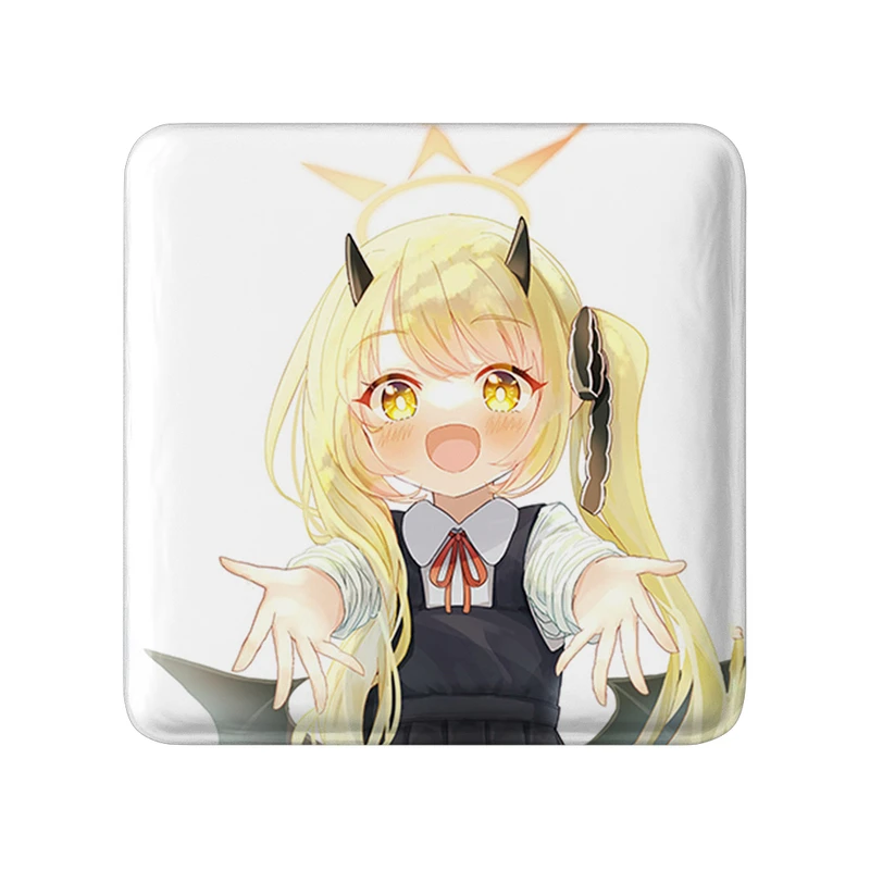 مگنت خندالو طرح بازی آرشیو آبی (Blue Archive) مدل مربعی کد 34374