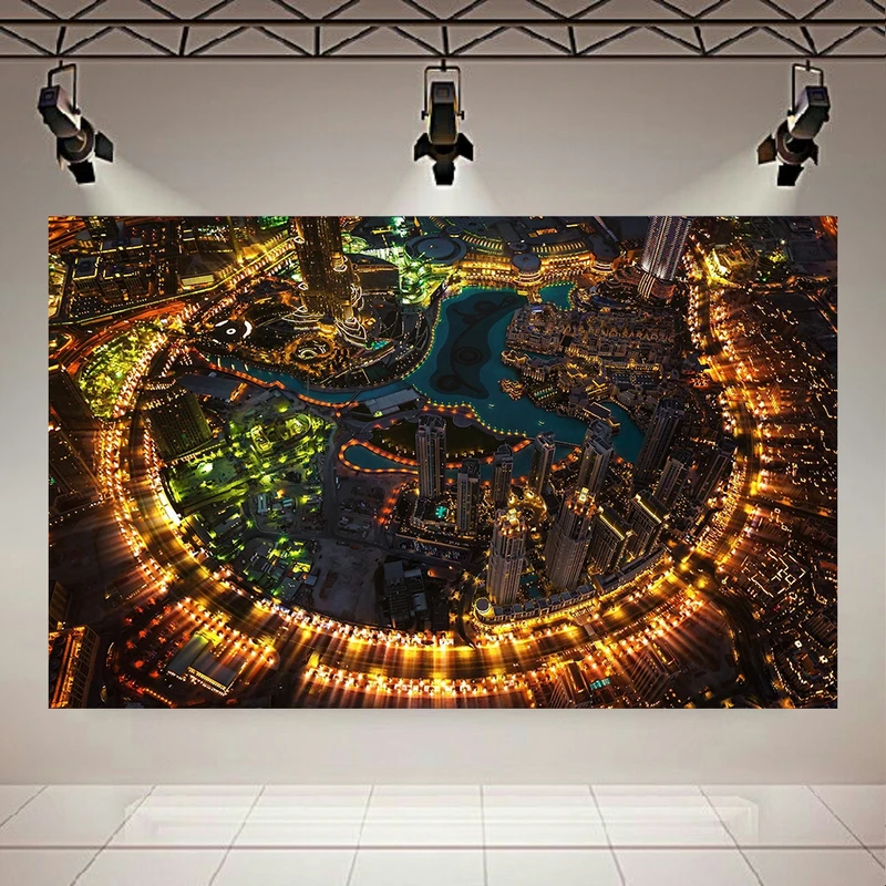 پوستر طرح نمای شهر مدل دبی کد AR30835