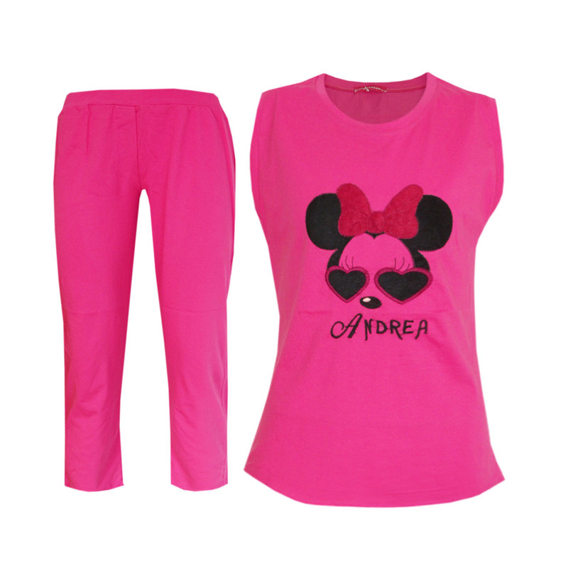 ست تاپ و شلوارک زنانه کد B100120170f