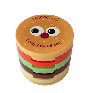 پالت آرایش صورت کوین اند کوکو مدل همبرگر ۵ طبقه ای شماره 01