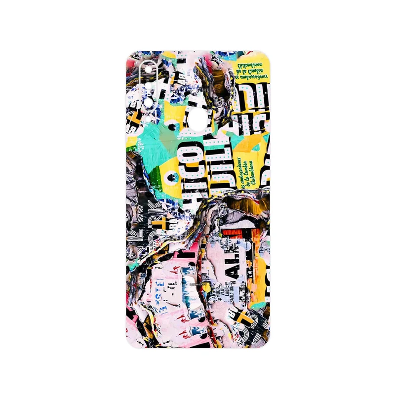 برچسب پوششی ماهوت مدل Collage of Teared Paper مناسب برای گوشی موبایل سامسونگ Galaxy A20s