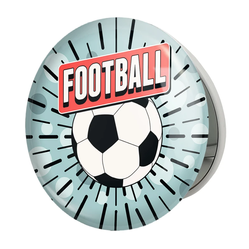 آینه جیبی خندالو طرح فوتبال Football مدل تاشو کد 25970 