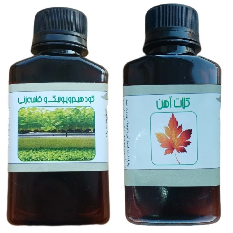 کود مایع قلمه و کلات اهن مدل life drop حجم 110 میلی لیتر بسته 2 عددی