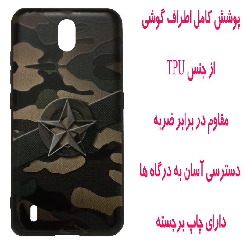 کاور مدل Z1550 مناسب برای گوشی موبایل نوکیا C1 