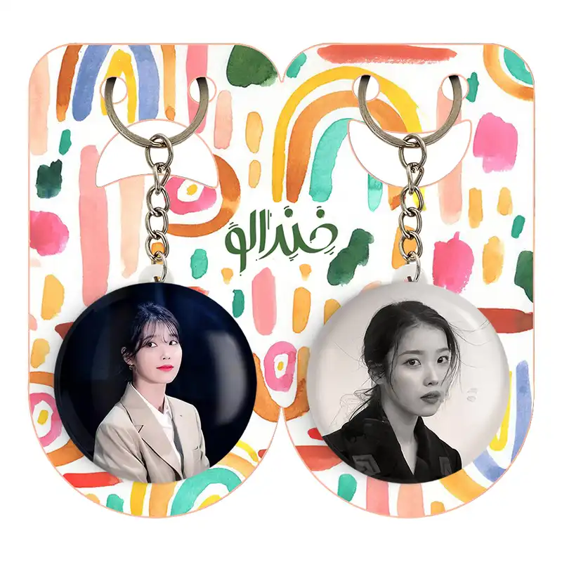 جاکلیدی خندالو مدل آیو IU کد 1983919829 مجموعه 2 عددی