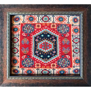 تابلو فرش دستباف جامان مدل قشقایی کد 1267