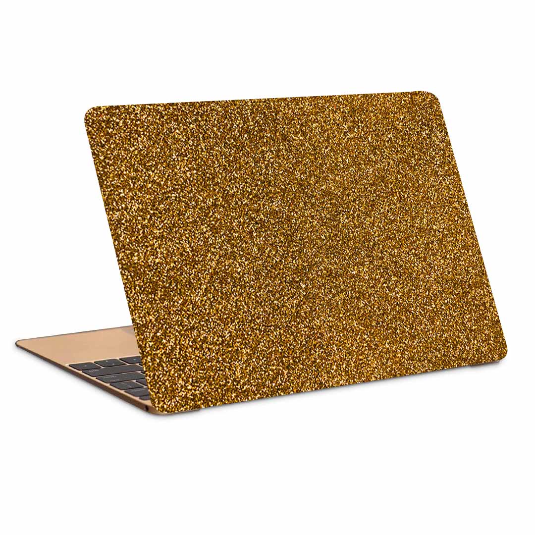 نقد و بررسی استیکر لپ تاپ طرح gold surface textureکد N-277مناسب برای لپ تاپ 15.6 اینچ توسط خریداران