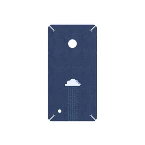 MAHOOT Minimal Data Cloud Cover Sticker for Nokia Lumia 530