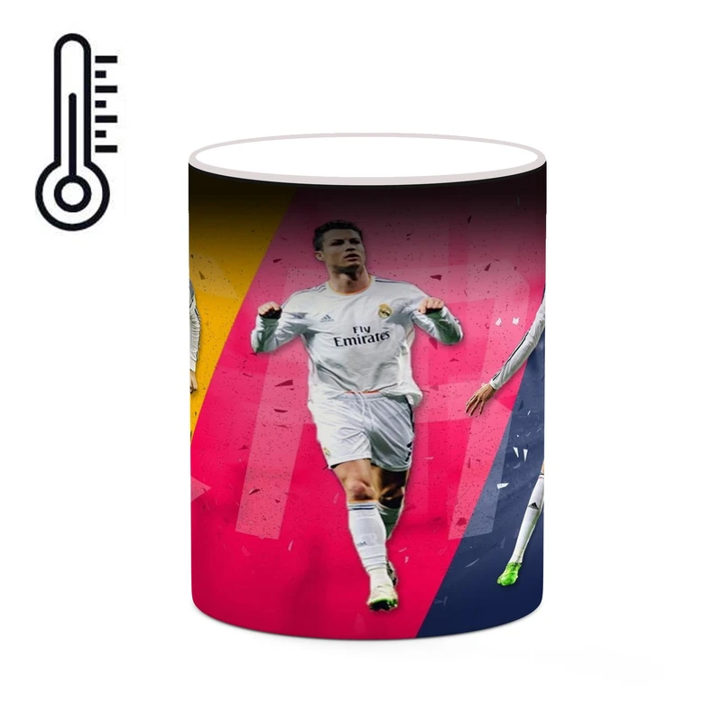 ماگ حرارتی کاکتی طرح Ronaldo رونالدو مدل mgh42967