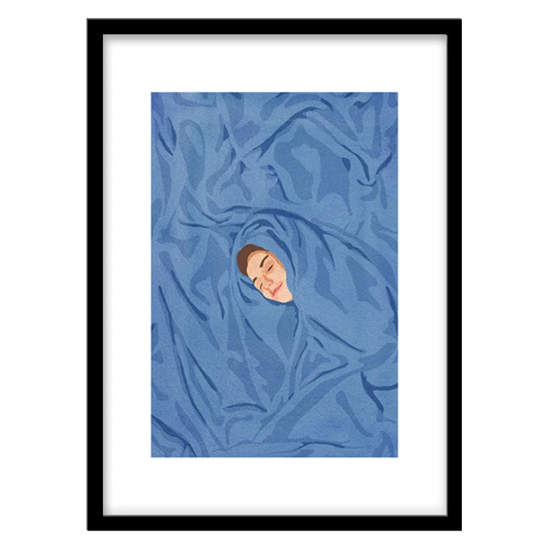 تابلو فورنیمو مدل ایلوستریشن آرت مدرن و مینیمال کد 0121B