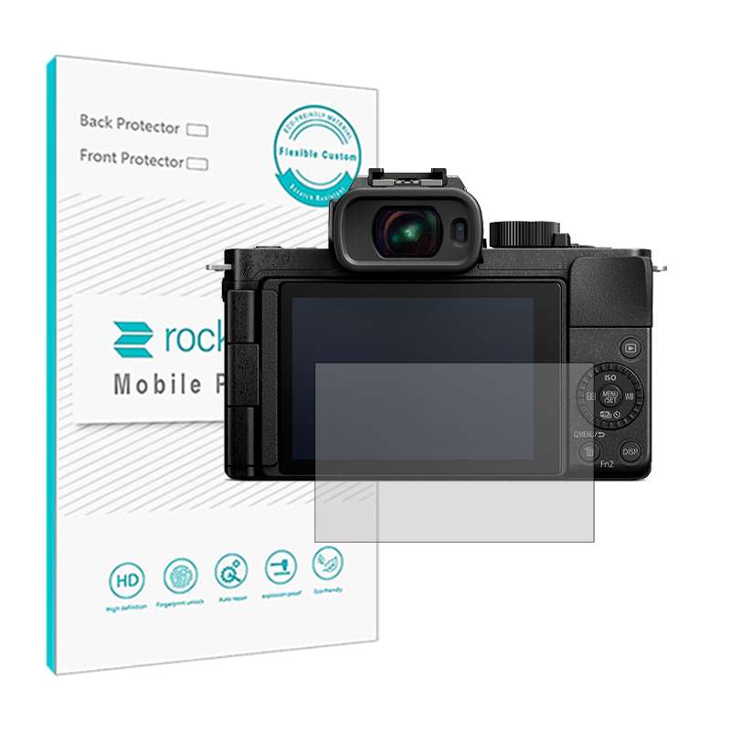 محافظ صفحه نمایش دوربین شفاف راک اسپیس مدل HyGEL مناسب برای دوربین عکاسی پاناسونیک Lumix G100 محافظ صفحه نمایش دوربین شفاف راک اسپیس مدل HyGEL مناسب برای دوربین عکاسی پاناسونیک Lumix G100