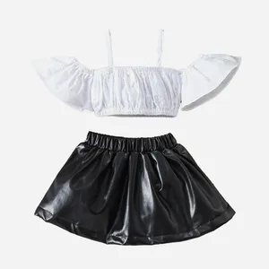 ست نیم تنه و دامن دخترانه شین مدل CH17222