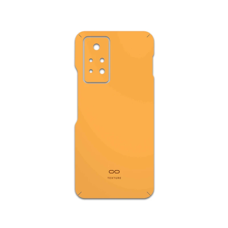 برچسب پوششی ماهوت مدل Matte-Orange مناسب برای گوشی موبایل اینفینیکس Note 11 Pro