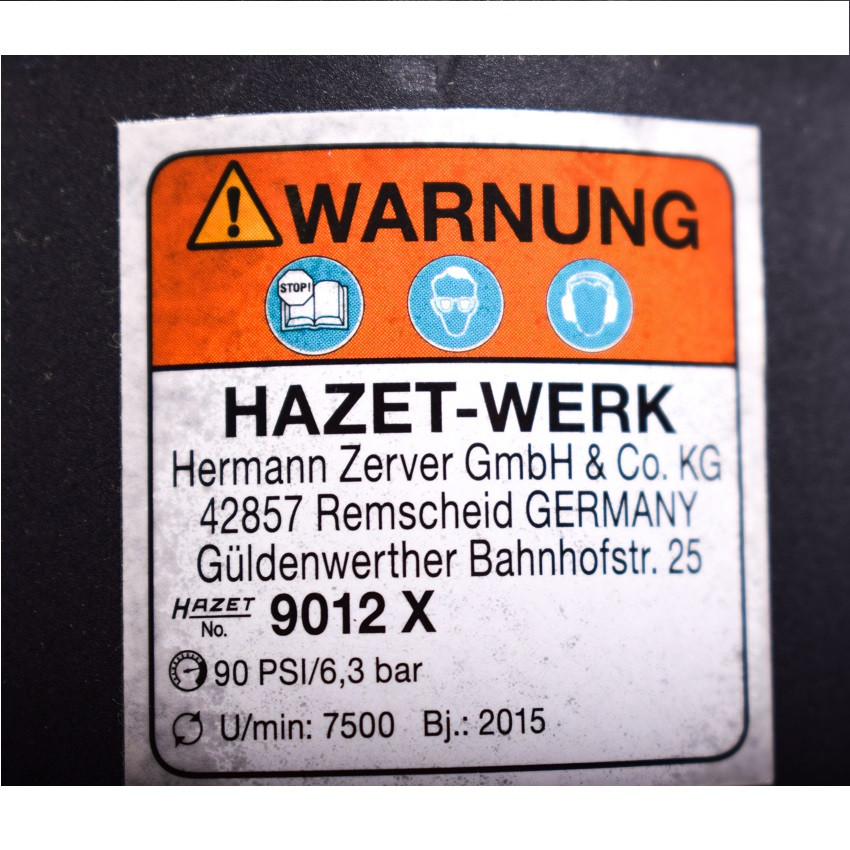 آچار بکس بادی هازت مدل 9012X