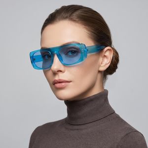عینک شب بیضی مدل TRZC108C344-P16 Polarized Azure