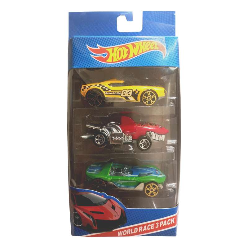 ماشین بازی هات ویلز مدل WORD RACE مجموعه 3 عددی 