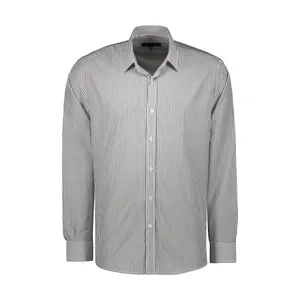 پیراهن آستین بلند مردانه پاتن جامه مدل نخی 102721010345298 