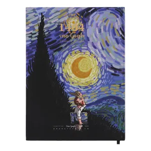 سالنامه سال 1404 برگ تحریر مدل ون گوگ