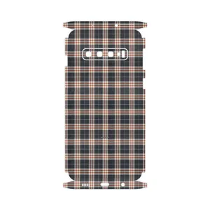 MAHOOT Fabric Texture 5-FullSkin Cover Sticker for Samsung Galaxy S10