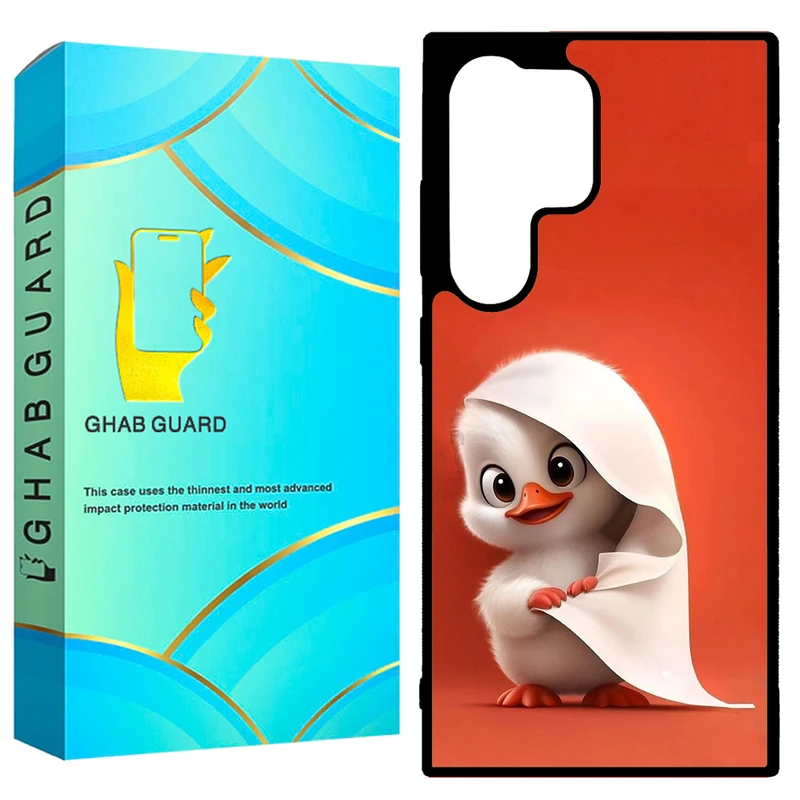 کاور قاب گارد طرح اردک مدل GCHPD24U مناسب برای گوشی موبایل سامسونگ Galaxy S24 Ultra 5G